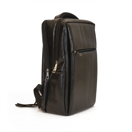 LapTop Bag pack Black (Pure Leather)